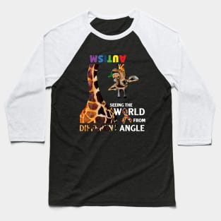 Seeing The World From Different Angle Baseball T-Shirt